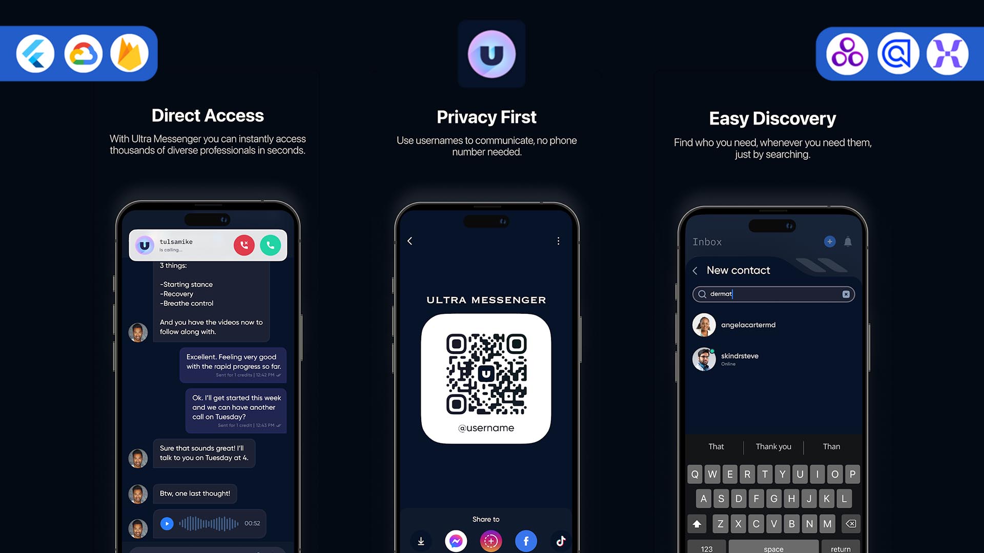 Ultra Messenger App